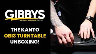 The Kanto OBI3 Turntable Unboxing