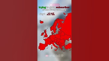 Day 1 of trying to get a subscriber from every country in eroupe #mapping #viral #eroupe