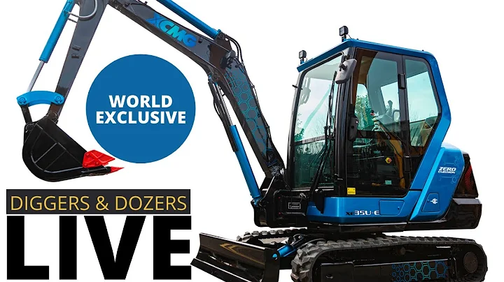Diggers and Dozers LIVE - XCMG XE35U_E Electric Mini Excavator