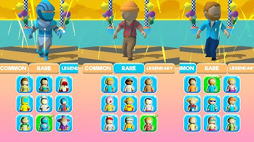 SHORTCUT RUN ALL SKINS UNLOCKED GAMEPLAY