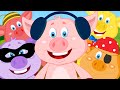 Five Little Piggies Rhyme