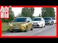 Vier kleinwagen im vergleich 2016 testvw up faceliftkia picantorenault twingocitroen c1