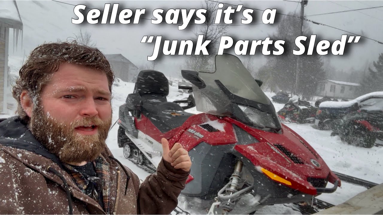 Super CHEAP Ski doo 600 Etec will it run???