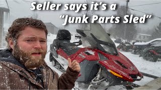 Super CHEAP Ski doo 600 Etec will it run???