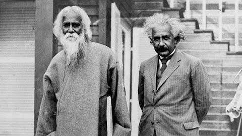 Einstein In Conversation With Rabindranath Tagore On Nature Of Reality.