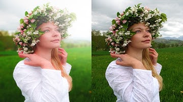 How To Adding Blur and Soft Light Effect In Photoshop CC