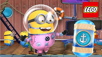 Minion rush Astronaut MINION REGATTA QUEST ROOM fullscreen gameplay walkthrough android ios