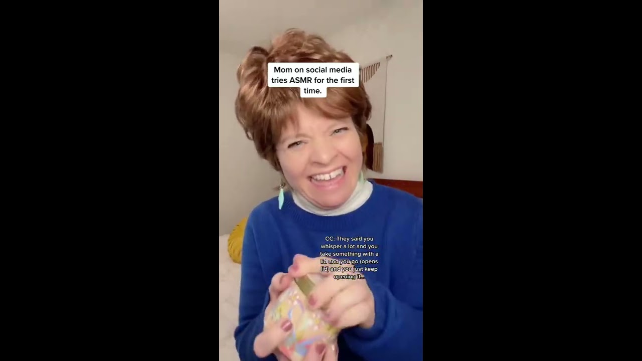 Mom Tries Doing ASMR