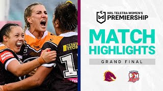 Broncos v Roosters | Match Highlights | Telstra Women's Premiership, Grand Final, 2020 | NRLW