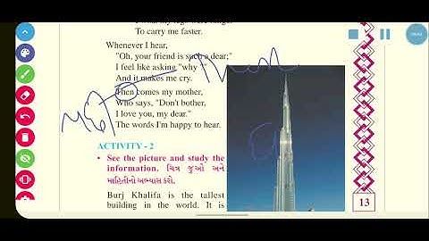 ધોરણ ૮ । અંગ્રેજી । યુનિટ  ૨ LMBB : Learn more be brighter । ભાગ  ૧