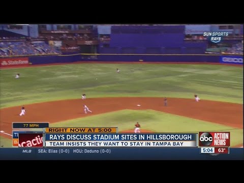 Rays discuss stadium sites in Hillsborough County