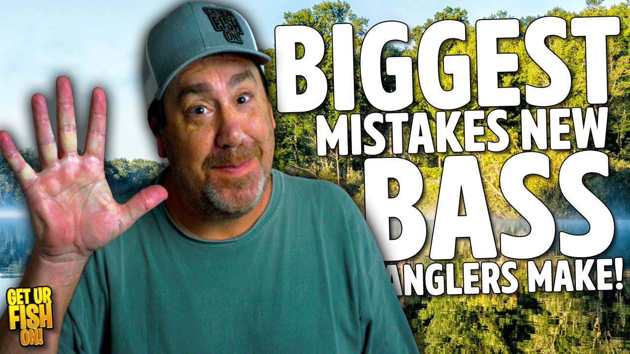 5 BIGGEST MISTAKES New Bass Fishing Anglers Make