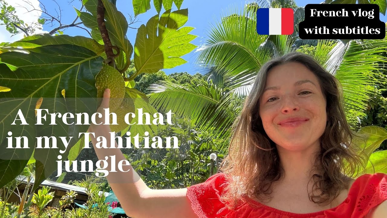 🇫🇷 A French Q&A in my Tahitian jungle during a power outage🥥🌴