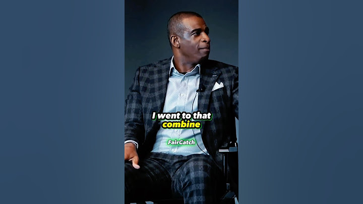 Deion Sanders CRAZY NFL COMBINE Story! 😂 🤯🏈 #shorts #nfl