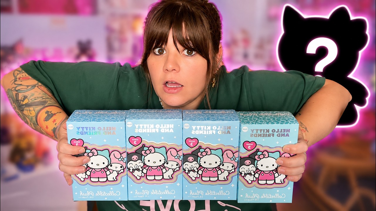 The CHEAPEST Hello Kitty blind boxes.. will I pull the secret one