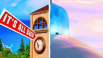 ORIGINAL TILTED TOWERS is back in Chapter 3 (Fortnite Cinematics)