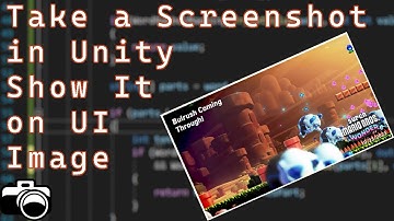 How to Take a Screenshot in Unity and Display It on a UI Image