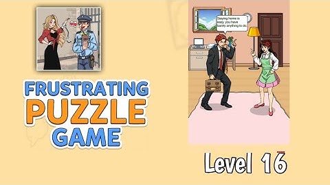 Frustrating Puzzle Game Level 16 walkthrough solution