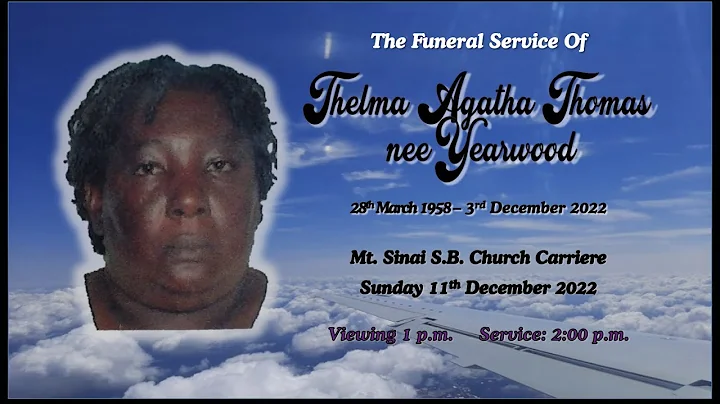 Thelma Thomas nee Yearwood