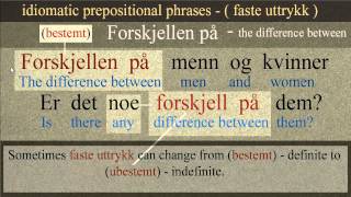 Norwegian Prepositions Explained: ( i ) eller ( på ) Part 2