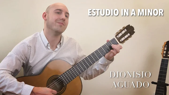 Aguado - Estudio in A Minor | Classical Guitar Mus...