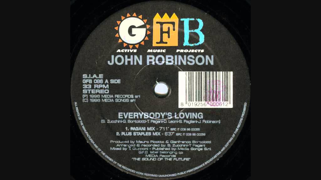 John Robinson - Everybody's loving (1996 Mediterranean instrumental dub)