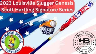 Louisville Slugger Genesis Scott Hartling Slowpitch Softball Bat Review - Average Dudes Softball