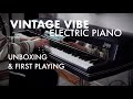 J3po unboxes and plays the vintage vibe electric piano j3po signature model