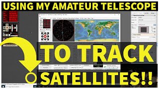 Tracking SATELLITES from my Tokyo balcony, with an amateur telescope!! screenshot 2