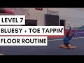 Bluesy  toe tappin gymnastics floor routine
