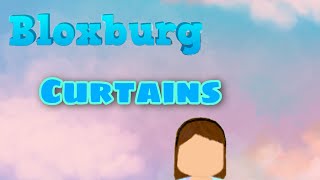 How to make curtains in bloxburg