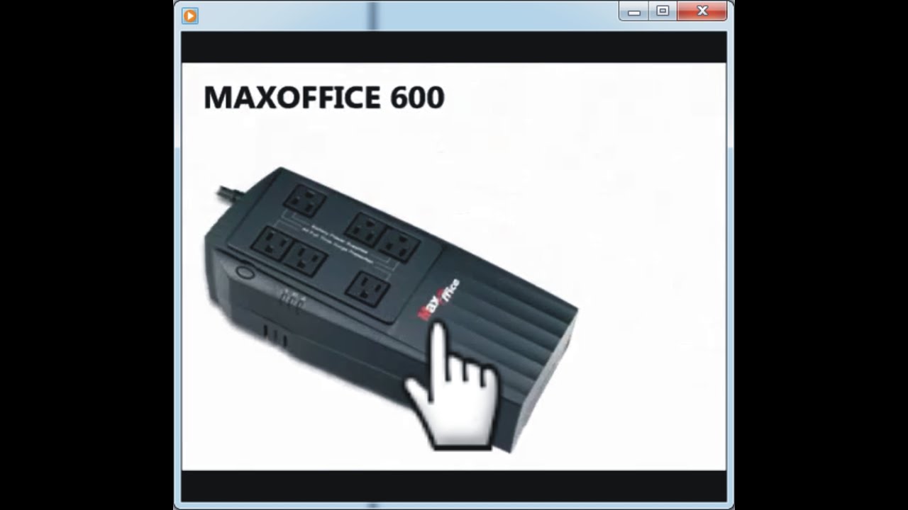 MaxOffice 600VA from Orion Power Systems