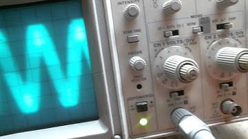 Tektronix 2205-40 scope project