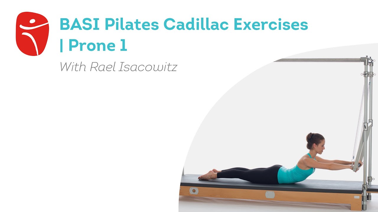 BASI Pilates Cadillac Exercises Prone 1 YouTube