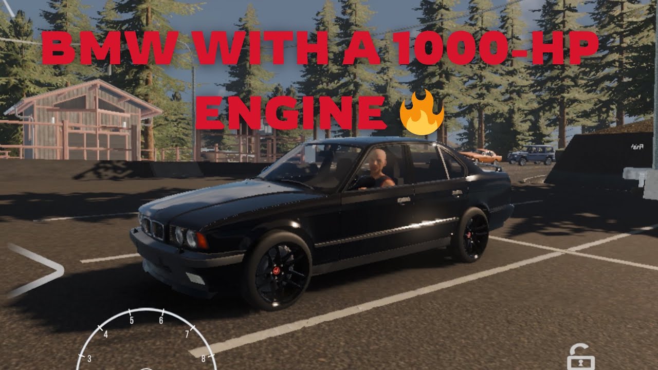 BMW with a 1000-hp engine 