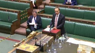 Live: Health Secretary Matt Hancock answers MPs' urgent questions on coronavirus testing | ITV News