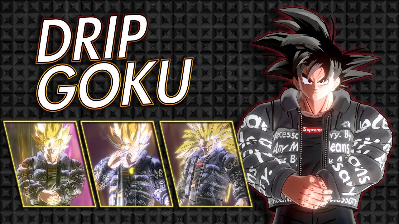 Drip Goku + HUM/SYM fit – Xenoverse Mods