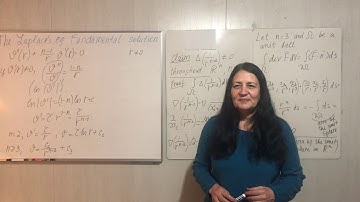 PDE. Lecture #15. The fundamental solution for the Laplacian. Part 1.