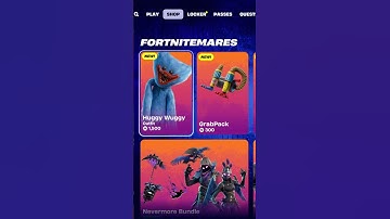 Fortnite Poppy Playtime Huggy Wuggy Skin Item Shop!