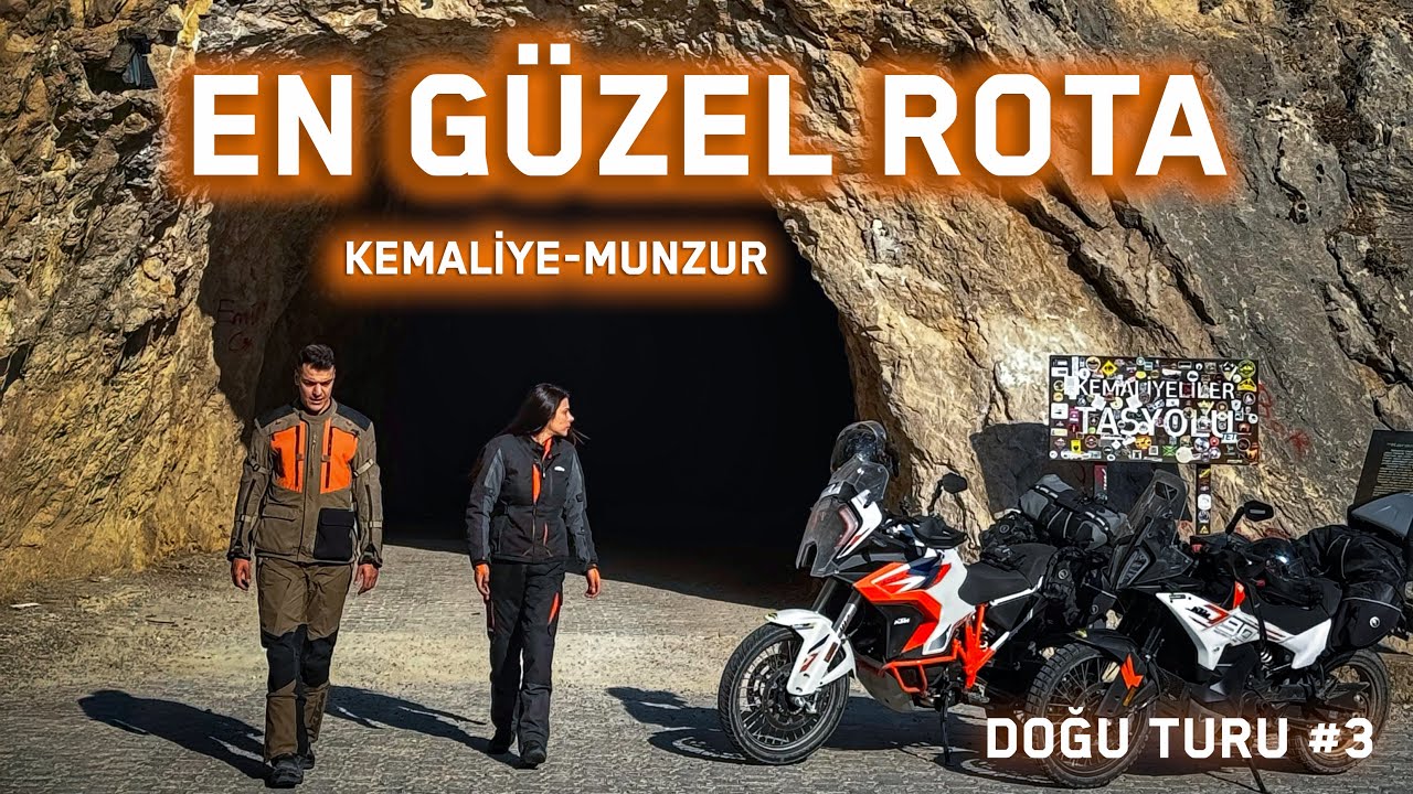 Kemaliye Taş Yol - Ovacık Munzur Gözeleri | Türkiye'nin En Güzel Motosiklet Rotası ! | #DT3
