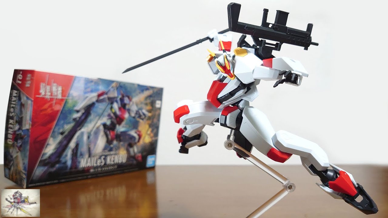 境界戦機よりケンブがHGで登場！第一話の未完成状態も再現できる！）HG