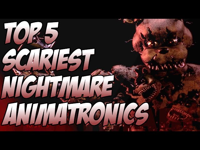 THE SCARIEST NIGHTMARE ANIMATRONICS YET