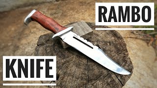 Knife Making - Making Rambo 3 Knife