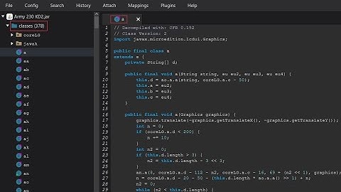 PHẦN MỀM CHỈNH SỬA VÀ DỊCH NGƯỢC FILE CLASS ĐÃ ĐƯỢC MÃ HÓA TRÊN PC , LAPTOP . GÓC MOD GAME JAVA
