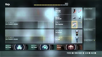 Cod AW best ninja defuse class setup