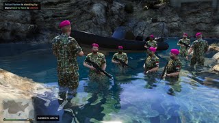 Pasukan Marinir TNI AL Melawan Para Bajak Laut! GTA 5 Mod Polisi Indonesia screenshot 5