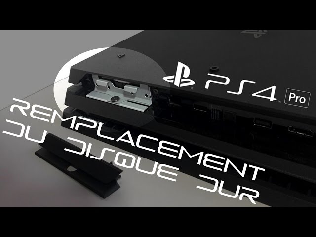 Remplacer le disque dur de la PS4 par un SSD