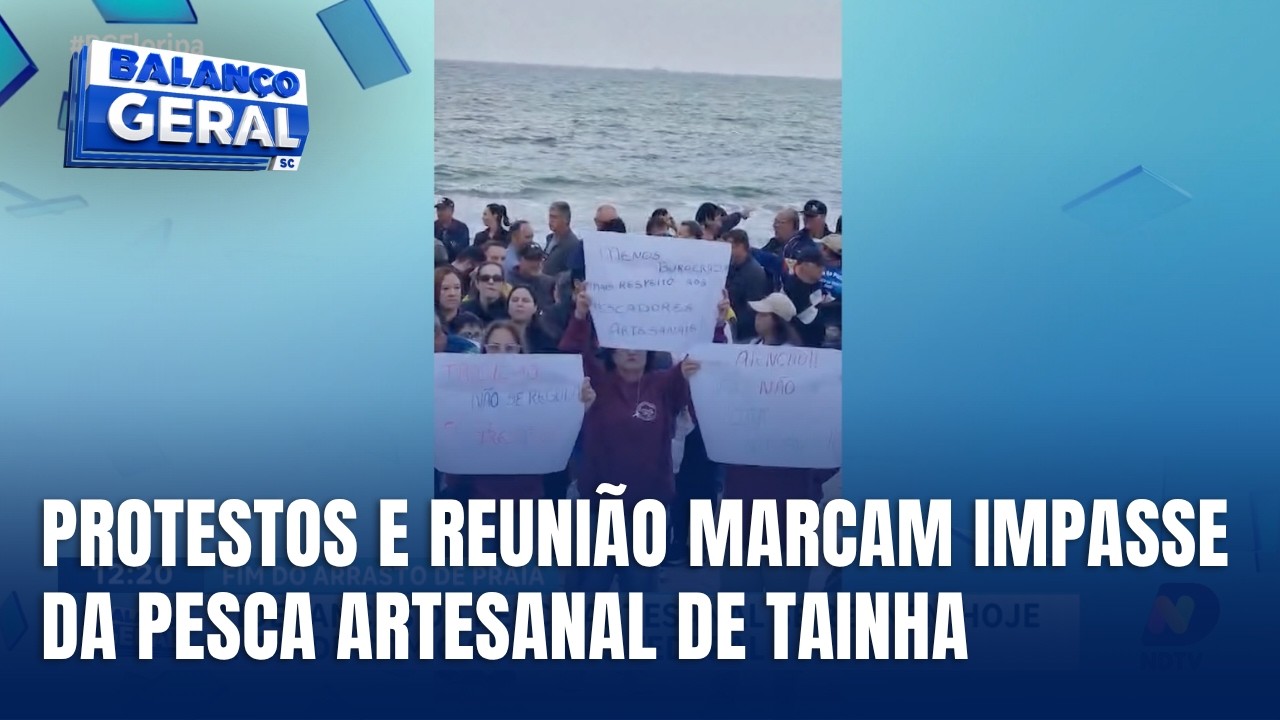 Pescadores buscam acordo para retomar pesca de arrasto em SC