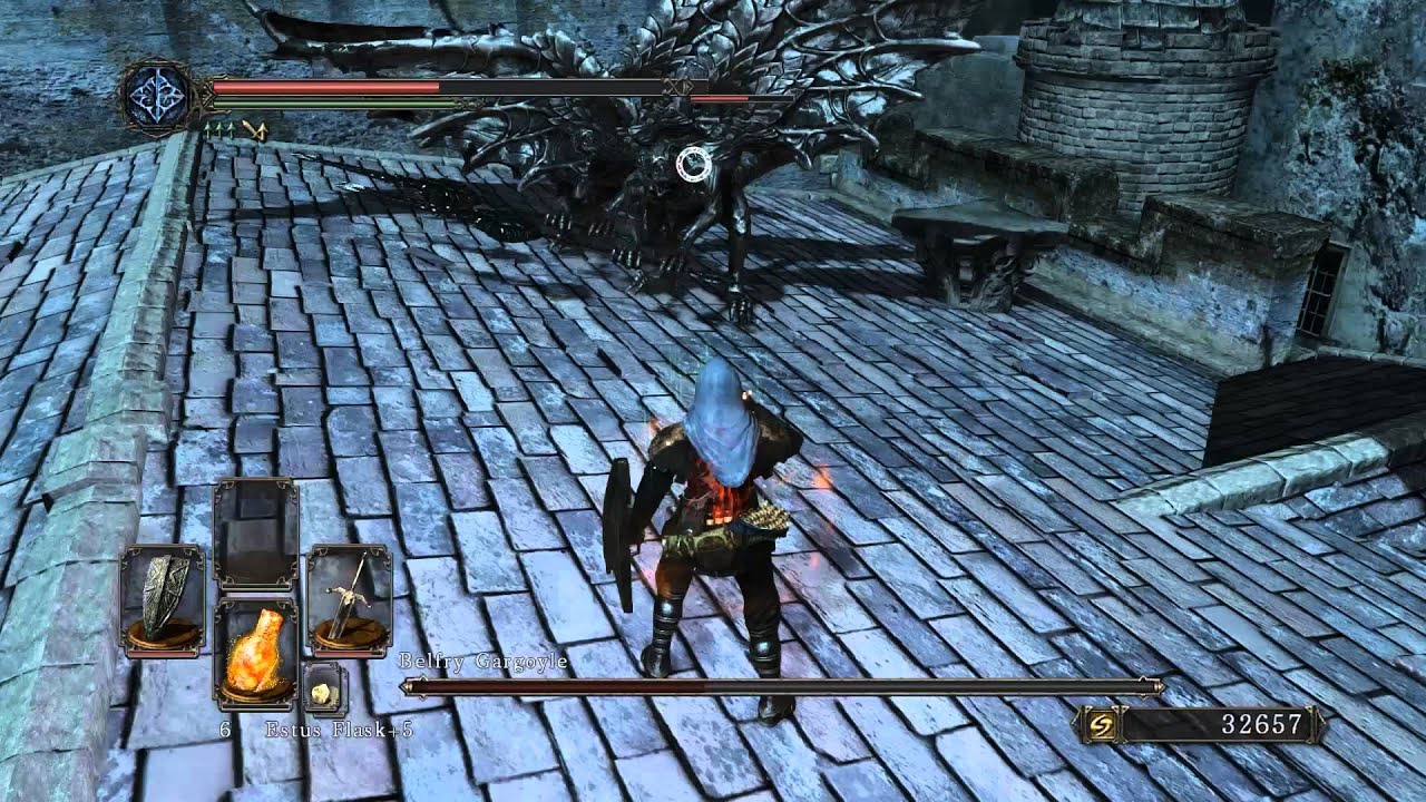 Dark Souls 2 - How to beat Belfry Gargoyle