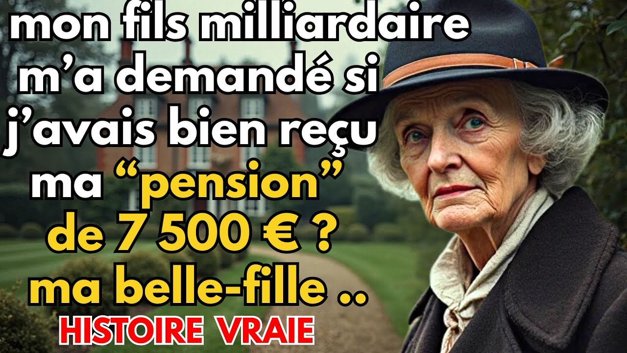 Histoire Vraie de Grand-mère à Pau👵💔Mon fils milliardaire m’a demandé si j’avais bien reçu ma ..?